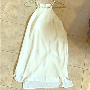 LUSH ivory tank tunic